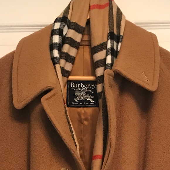 burberry mens wool overcoat